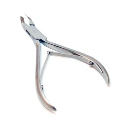BEAUTIFUL NAILS Cuticle nipper 6mm jaw silver / black